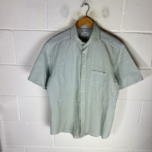 Eton shirt mens large - eton,