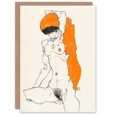 Egon schiele art - art, standing