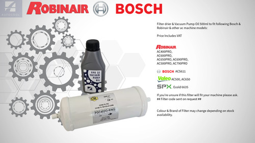 Bosch robinair valeo air con - valeo,