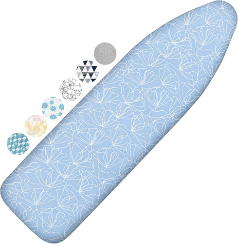 Ironing board cover and - board,