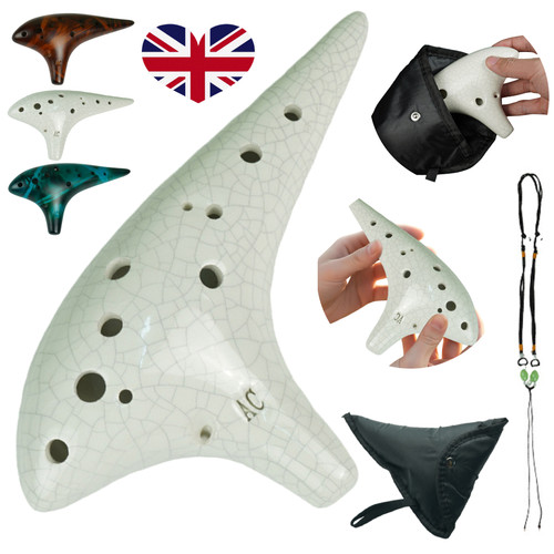 Hole ocarina ceramic alto - hole,