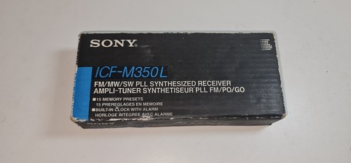 Sony icf m350l portable - icf-m350l,