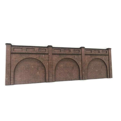 Red brick railway arches pack - red,