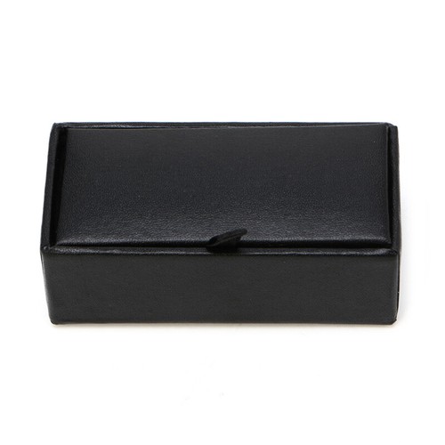 Black mens leather travel - black,