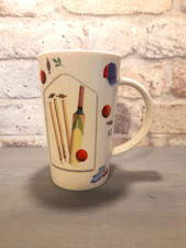 CRICKET LOVER'S LARGE FINE BONE CHINA MUG by LEONARDO