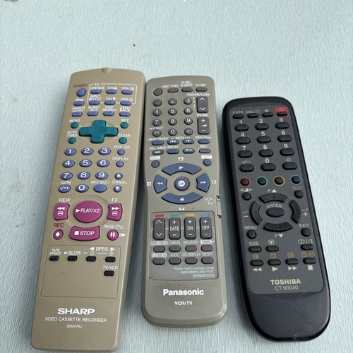 Sharp panasonic toshiba - sharp/panasonic/toshiba, remote