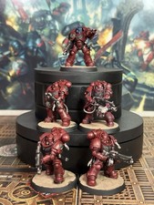 Blood Angels Warhammer 40K Primaris Space Marines Heavy Intercessors Painted