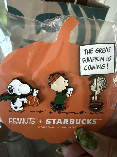 Authentic starbucks peanuts - authentic,