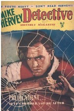 Mike Hervey Monthly Detective Magazine 3 Australian vintage crime paperback vg