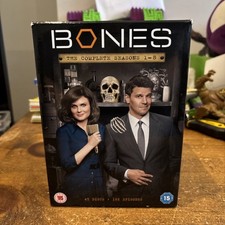 Bones - Series 1-8  (Box Set) (DVD, 2013) free post to U.K.  