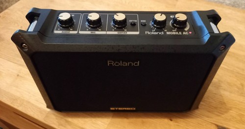 Roland mobile portable amp - roland, ac,