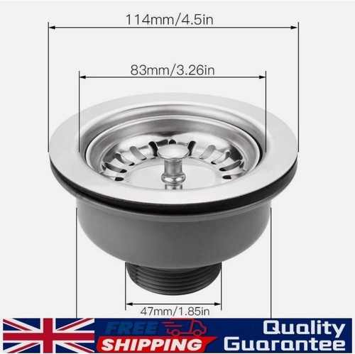 114mm stainless steel flange - 114mm,