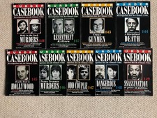 *Volume 141-149* Murder Casebook Magazines - Vintage Weekly Crime Collection x9