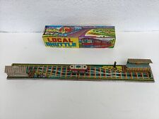 TIN PLATE WIND-UP VINTAGE REPLICA LOCAL SHUTTLE MODEL TRAIN