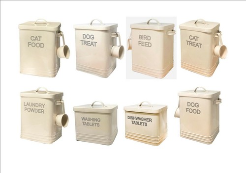 Pet food container canister - pet,