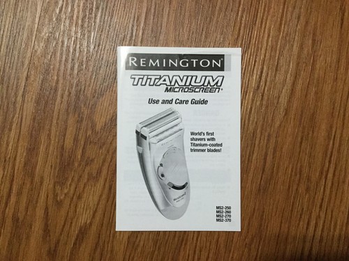 Remington titanium microscreen - remington,