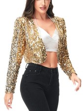 Shiny Sequin Long Sleeve