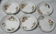 6x M & S Ashberry Soup/Cereal Bowls 18cm Scratched Marks & Spencer St Michael