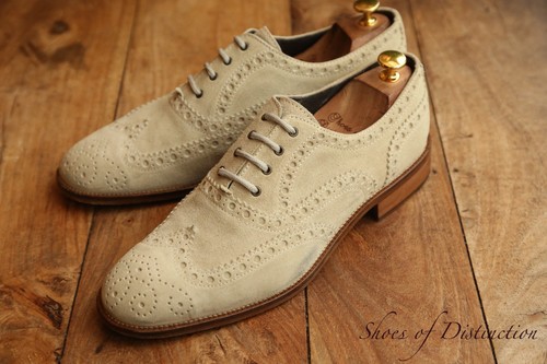 Russell bromley beige suede - bromley,