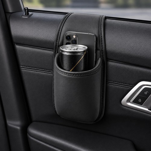 Car door cup - holder, dual