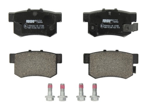 Brake pads set rear right - set,