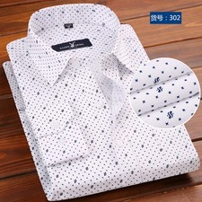 New Men's Dress Shirts Long