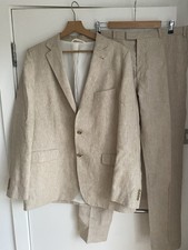 Moss 1851 Linen 2 Piece Suit