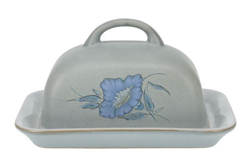 Denby mandarin butter - mandarin, dish