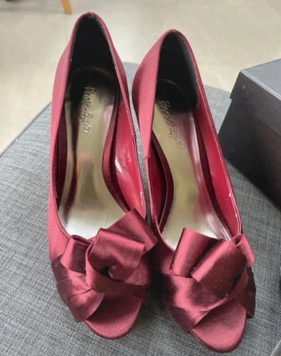 Phase eight satin peep toe - satin,
