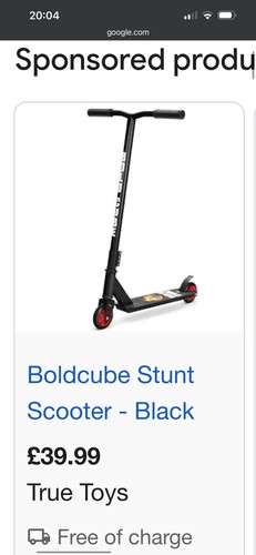 Boldcube stunt scooter black - boldcube,