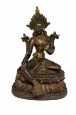 Antique Tibetan Bronze Green
