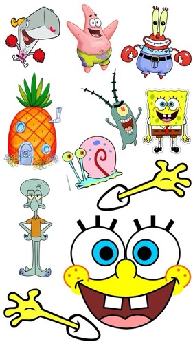 Sponge bob edible icing - bob,