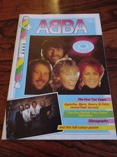 Vintage ABBA UK 1982 Poster