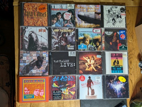 X16 classic rock bundle job - x16,