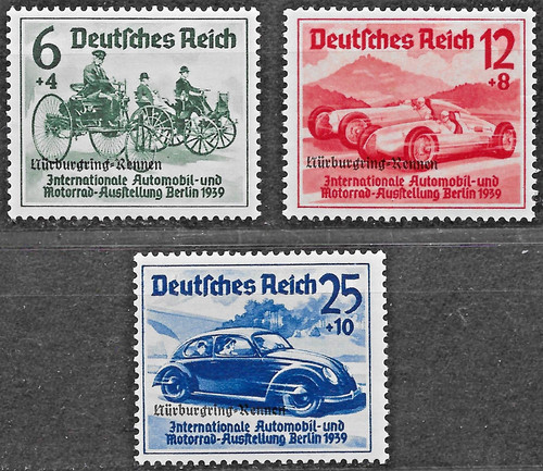 Germany 3rd reich - 3rd, 695-697