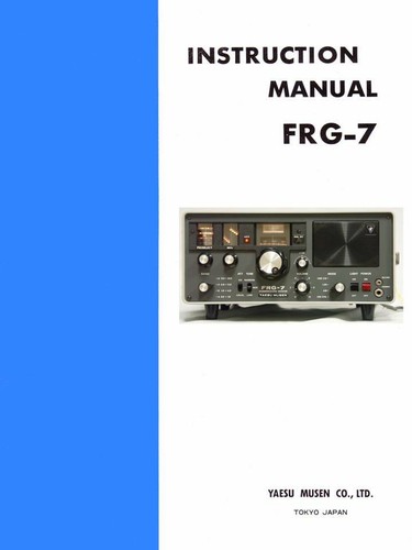 Yaesu frg communications - frg-7,