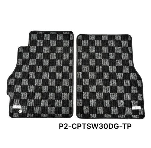 P2m dark grey front carpet - grey,