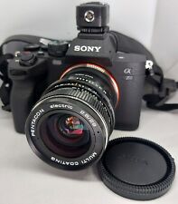 Pentacon M42 29mm f2.8 Cine DeClicked Lens Sony E NEX Mount for A9 A7r A7s A7iv