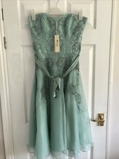 BNWT MONSOON TURQUOISE SILK /