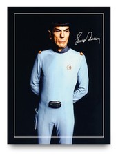Leonard Nimoy Signed Autograph Photo Print 8x6 Star Trek the Motion Picture