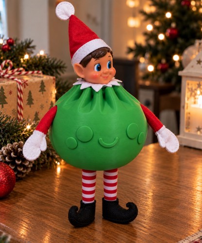 Naughty elf dumpling - elf, costume
