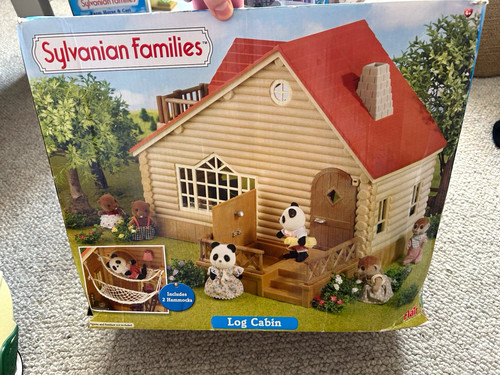 Sylvanian families log - sylvanian, cabin