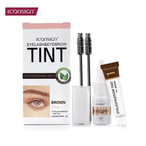 Professional tinting eyelashes - tinting,