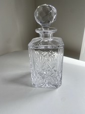 Decorative & Stylish Lead Crystal Square Spirit Decanter