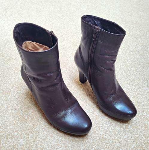 Unisa brown leather - brown, ankle