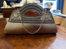 METALLIC SILVER FAUX SNAKE