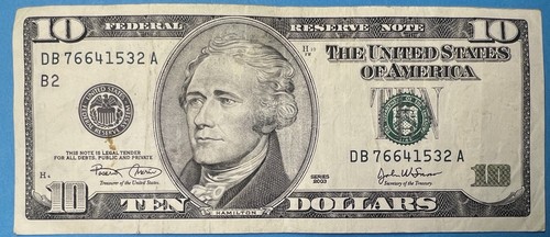 Vintage series 2003 - vintage, $10