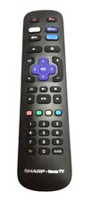 SHARP Roku Smart 4K Ultra HD HDR LED TV Remote Control