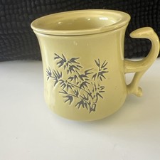 Tea Cup Yellow Floral Loose