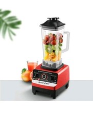 Commercial Blender 1000W 2L Powerful Jug Blender High-Speed RED, USED ONCE 